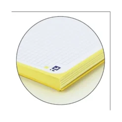 Recambio color 1 oxford din a4+ 80 hojas 90 gr cuadricula 5 mm tapa blanda 4 taladros lima touch.
