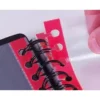 Recambio funda Liderpapel intercambiables Din A4 bordes surtidos. Bolsa de 10 unidades.