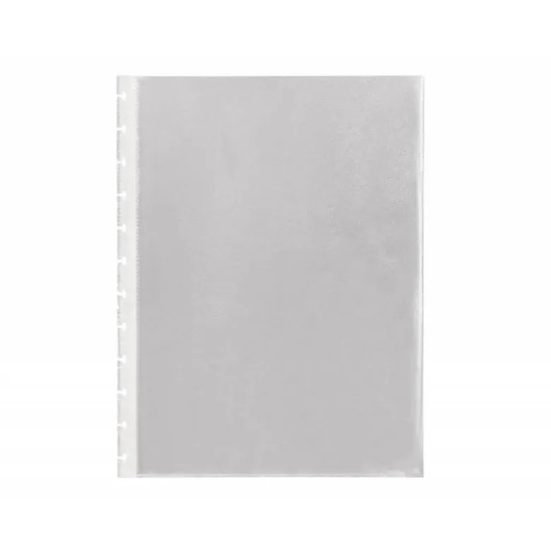 Recambio Fundas intercambiables Liderpapel Din A4 Cristal 70 MC Bolsa 10 fundas