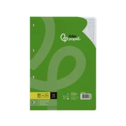 RECAMBIO LIDERPAPEL A4 100 HOJAS 75GR RAYADO Nº46 4 TALADROS