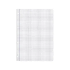 RECAMBIO LIDERPAPEL A4 100 HOJAS PAPEL RECICLADO 100% 80G/M2 CUADRO 4MM CON MARGEN 4 TALADROS