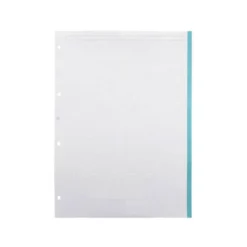 RECAMBIO LIDERPAPEL ANTARTIK DOTS A4 100 HOJAS 90G/M2 RAYADO PUNTOS 4 TALADROS BANDAS DE 5 COLORES