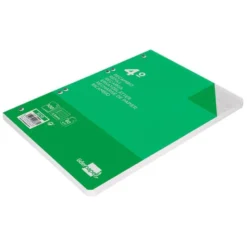Recambio Liderpapel Cuarto 6 taladros 60 gr pautado 3.5 mm