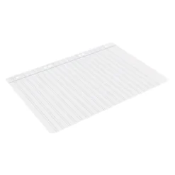 Recambio Liderpapel Cuarto 6 taladros 60 gr pautado 3.5 mm