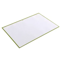 RECAMBIO LIDERPAPEL DIN A4 ANTARTIK 80 HOJAS 90G/M2 CUADRO 5MM 4 TALADROS 1 BANDA CON MARCO COLOR VERDE