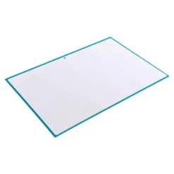 RECAMBIO LIDERPAPEL DIN A4 ANTARTIK 80 HOJAS 90G/M2 CUADRO 5MM 4 TALADROS 1 BANDA CON MARCO COLOR TURQUESA