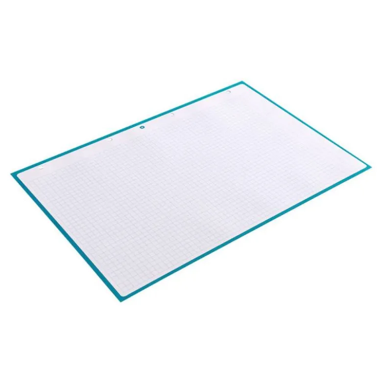 RECAMBIO LIDERPAPEL DIN A4 ANTARTIK 80 HOJAS 90G/M2 CUADRO 5MM 4 TALADROS 1 BANDA CON MARCO COLOR TURQUESA