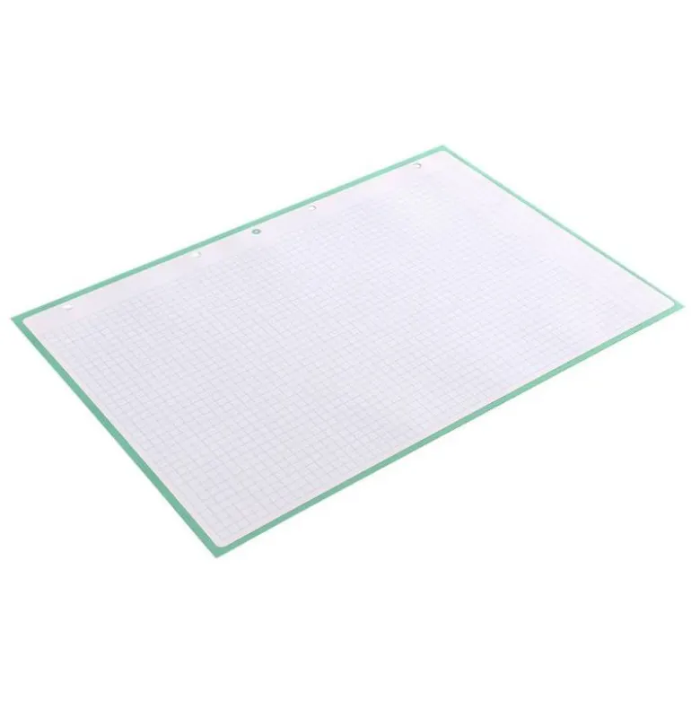 RECAMBIO LIDERPAPEL DIN A4 ANTARTIK 80 HOJAS 90G/M2 CUADRO 5 MM 4 TALADROS 1 BANDA MARCO COLOR MENTA