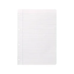Recambio Liderpapel Din A4 con 4 taladros 100 gr rayado horizontal con margen y con bandas de 5 colores