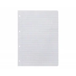 Recambio Liderpapel DIN A4 80g cuadriculado pautado 3 mm