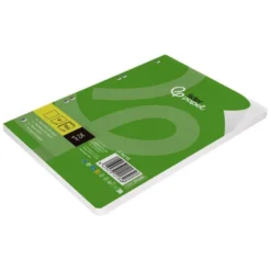 RECAMBIO LIDERPAPEL DIN A5 100 HOJAS 75 GR LISO SIN MARGEN 6 TALADROS