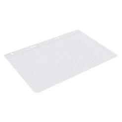 RECAMBIO LIDERPAPEL DIN A4 100 HOJAS 75 GR CUADRO 4 MM CON MARGEN 16 TALADROS