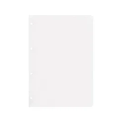 Recambio Liderpapel DIN A4 100 hojas 100g/m2 liso sin margen y con 4 taladros