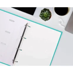 Recambio Liderpapel DIN A4 100 hojas 100g/m2 liso sin margen y con 4 taladros