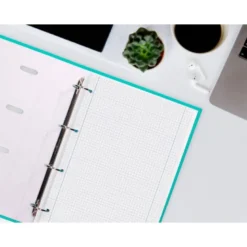 Recambio Liderpapel Din A4 4 taladros 100 gr cuadrícula 5mm