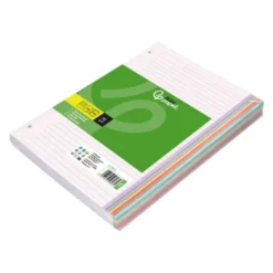 Recambio Liderpapel DIN A4 4 taladros 80gr rayado horizontal