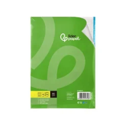 Recambio Liderpapel DIN A4 4 taladros 80gr cuadrícula 5mm
