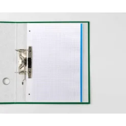 Recambio Liderpapel DIN A4 4 taladros 80gr cuadrícula 5mm