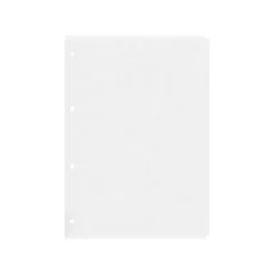 Recambio Liderpapel din A5 6 taladros 100 gr liso