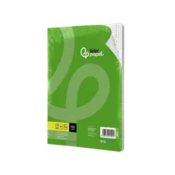 Recambio Liderpapel din A5 6 taladros 100 gr cuadrícula 5mm