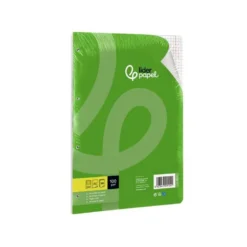 Recambio Liderpapel din A5 6 taladros 100 gr cuadrícula 5mm