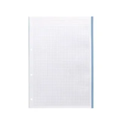 Recambio Liderpapel DIN A5 6 taladros 80 gr cuadrícula 5mm