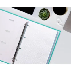 Recambio Liderpapel DIN A5 6 taladros 80 gr cuadrícula 5mm