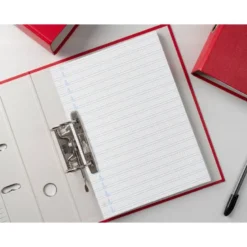 Recambio Liderpapel DIN A4 4 taladros 70 gr cuadriculado pautado 4 mm