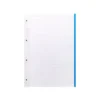 Recambio Liderpapel DIN A4 4 taladros 100 gr rayado horizontal