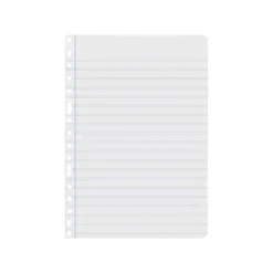 Recambio Liderpapel Folio 16 taladros 60gr pauta 2,5 mm