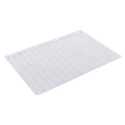 Recambio Liderpapel folio 4 taladros 80g cuadriculado pautado 5 mm