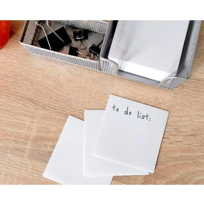 Recambio Liderpapel multitaco sin encolar color blanco 400 hojas no adhesivas