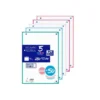 RECAMBIO OXFORD DIN A4 200+50 HOJAS GRATIS CUADRO 5 MM 4 TALADROS CON BANDA 5 COLORES PASTEL