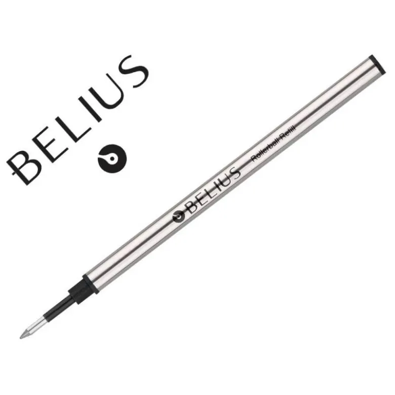 RECAMBIO ROLLER BELIUS NEGRO 0,7 MM CAJA 3 UNIDADES