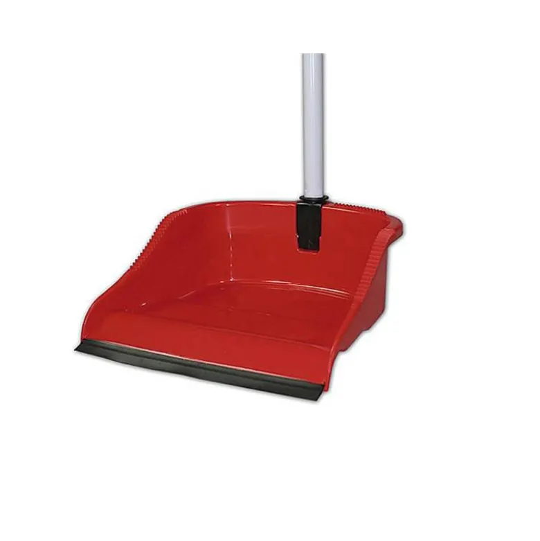 Recogedor con Mango Plegable Rojo 28 cm