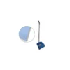 Recogedor con perfil de goma 23 cm con palo