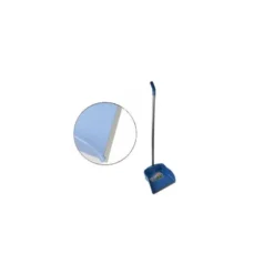 Recogedor con perfil de goma 23 cm con palo