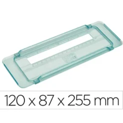 REGLA CENTRADORA COLOP PARA IMPRESORA E-MARK GO 120X87X255 MM