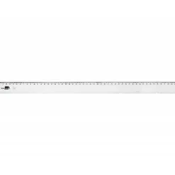 Regla de plastico Liderpapel Irrompible Transparente 50 cm
