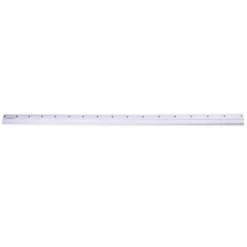 Regla Metalica marca Q-Connect Aluminio 80cm