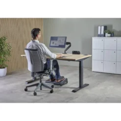REGLETA FELLOWES SOBREMESA 1 TOMA + USB A/C NEGRO