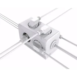 REGLETA Q-CONNECT ENCHUFE MULTIPLE 10 EN 1 CABLE 1,4 MT 6 TOMAS DE CORRIENTE+3 USB+1 USB TIPO C 140X76X87MM