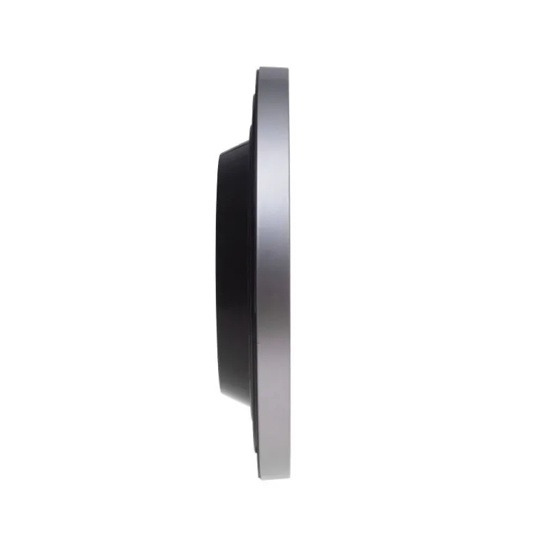 RELOJ MAUL STEP DE PARED REDONDO 30 CM DIAMETRO ELECTRICO COLOR PLATA