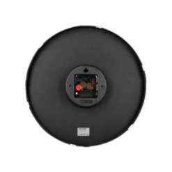 RELOJ Q-CONNECT DE PARED ANALOGICO PLATEADO SILENCIOSO 305X305X40MM