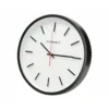 RELOJ Q-CONNECT DE PARED DE PLASTICO REDONDO 34,4 CM MOVIMIENTO SILENCIOSO COLOR NEGRO