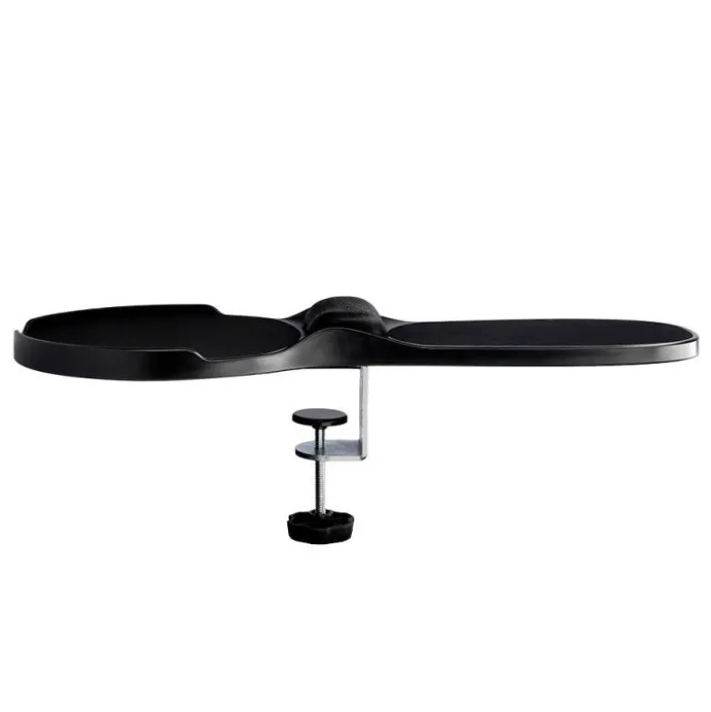 REPOSABRAZOS ERGONOMICO Q-CONNECT CON ALFOMBRILLA DE RATON Y APOYO DE MUÑECA COLOR NEGRO 220X140X480 MM