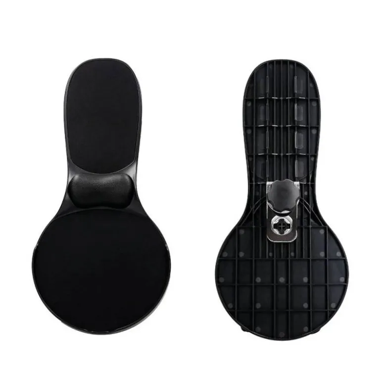 REPOSABRAZOS ERGONOMICO Q-CONNECT CON ALFOMBRILLA DE RATON Y APOYO DE MUÑECA COLOR NEGRO 220X140X480 MM