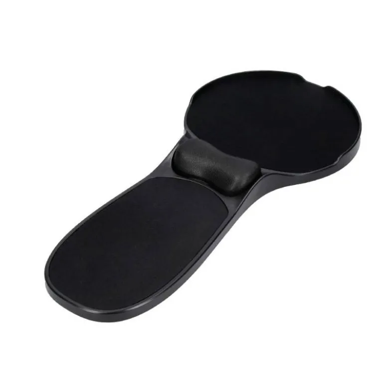 REPOSABRAZOS ERGONOMICO Q-CONNECT CON ALFOMBRILLA DE RATON Y APOYO DE MUÑECA COLOR NEGRO 220X140X480 MM