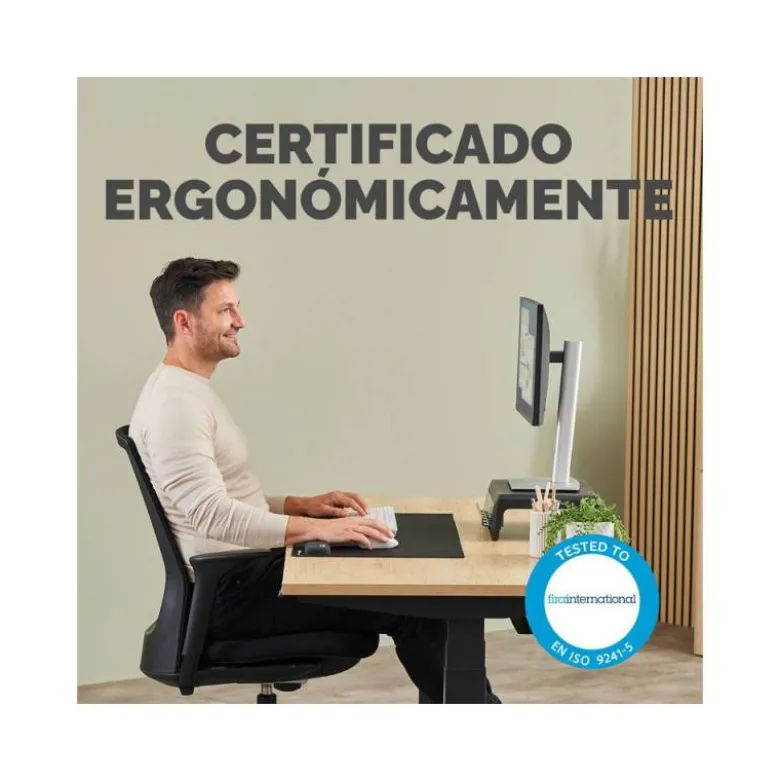 REPOSAMUÑECAS FELLOWES MINI BREYTA NEGRO 190X70X25 MM