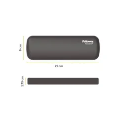 REPOSAMUÑECAS FELLOWES MINI BREYTA NEGRO 190X70X25 MM